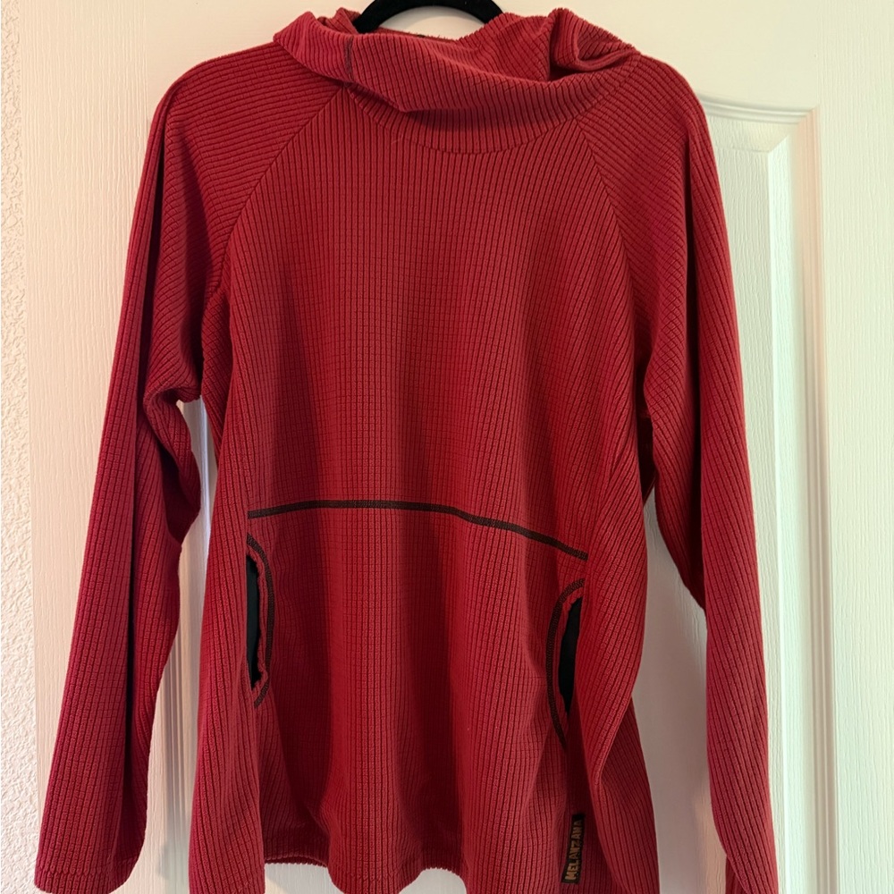 Melanzana Women’s XL red hoodie